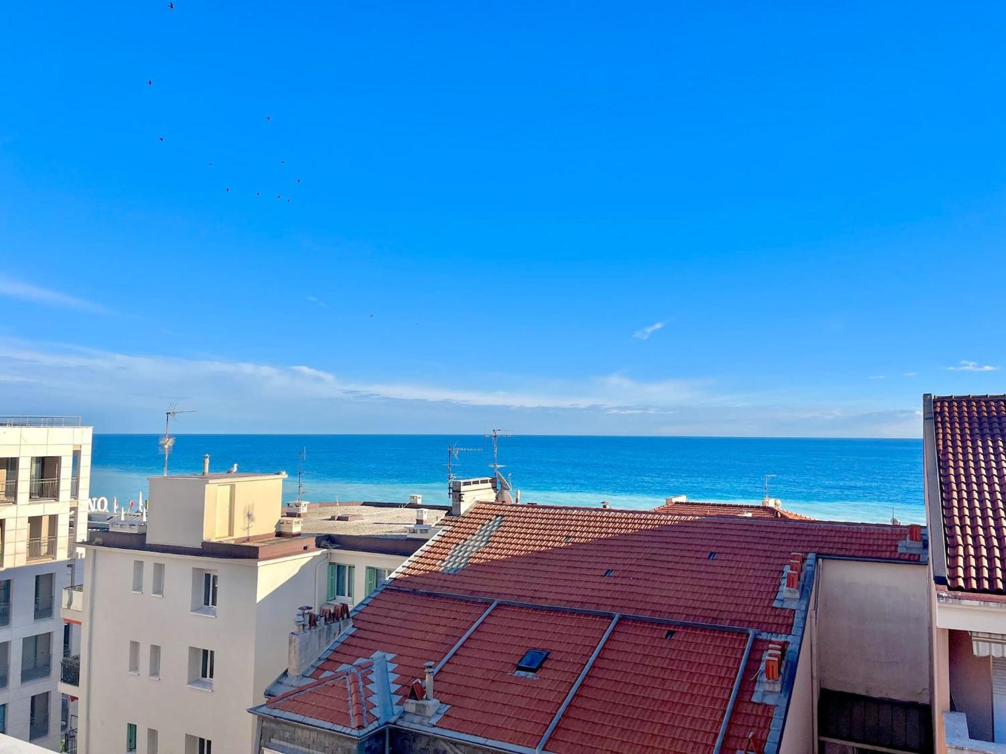 "Le Rooftop Des Rivages" Immense Terrasse, Centre Daire Menton Dış mekan fotoğraf